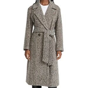 Vince double breasted pebbled‎ trench coat